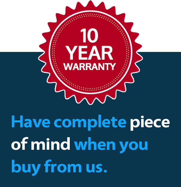 10 Year Warranty